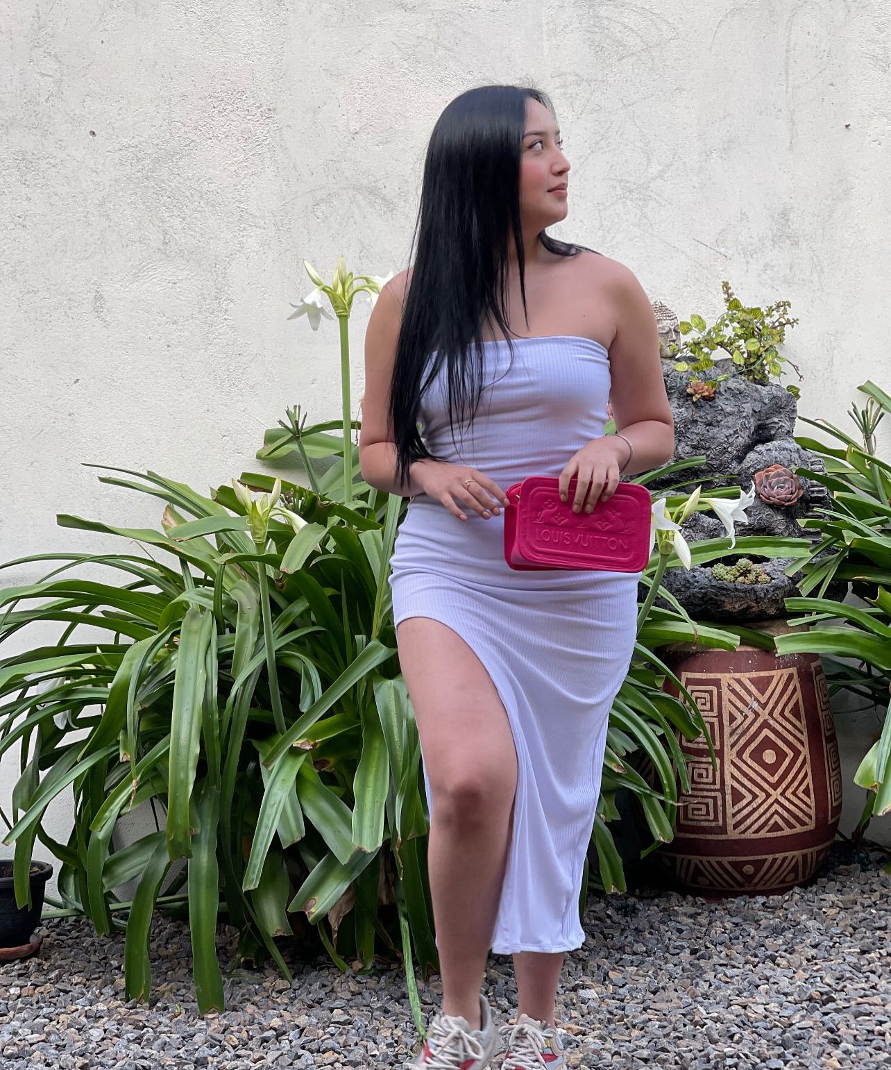 Vestido white