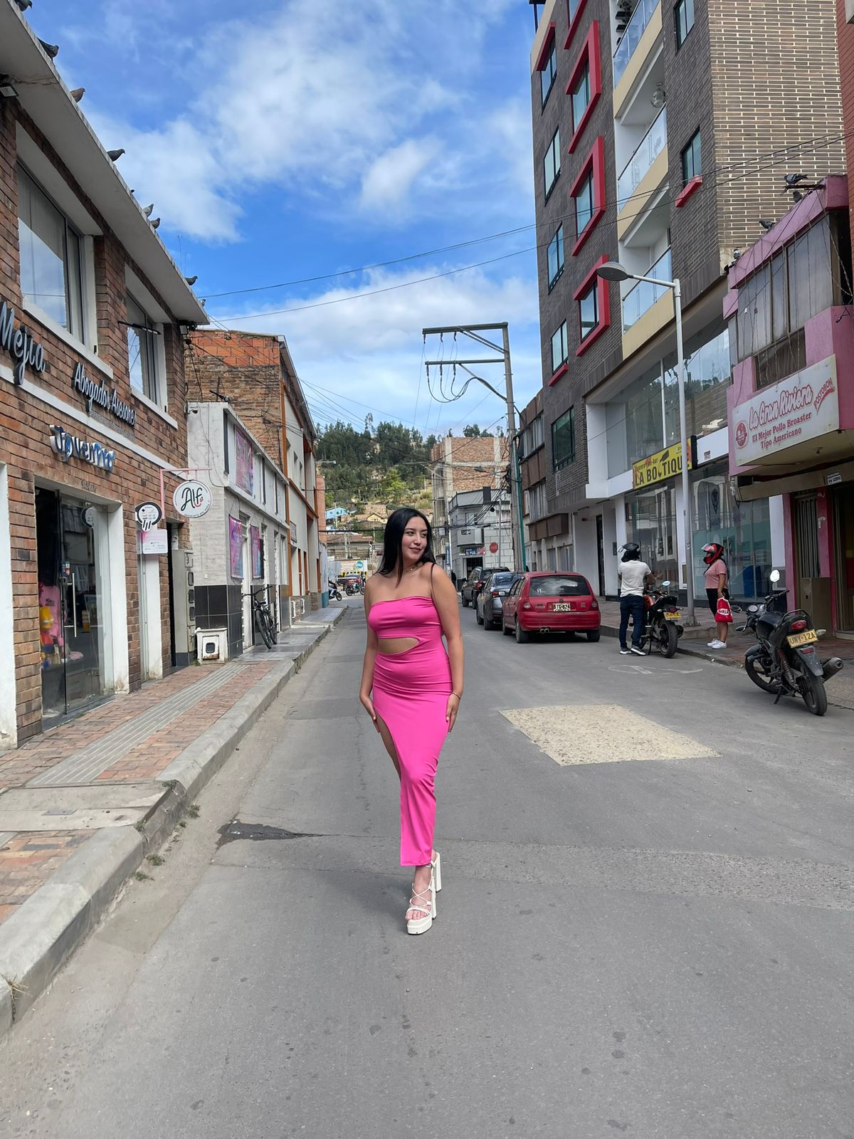 Vestido romance