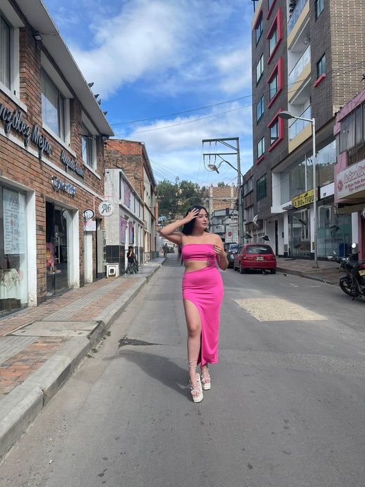 Vestido romance